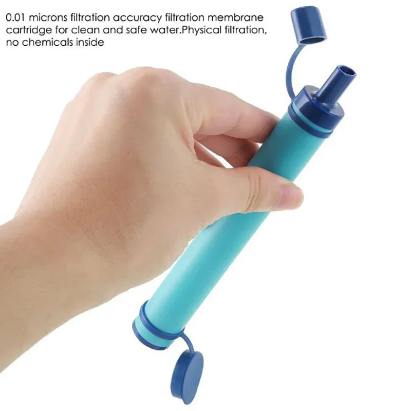 في الهواء الطلق تصفية المياه ا - مراجعة Water Purification Straw وسعره
