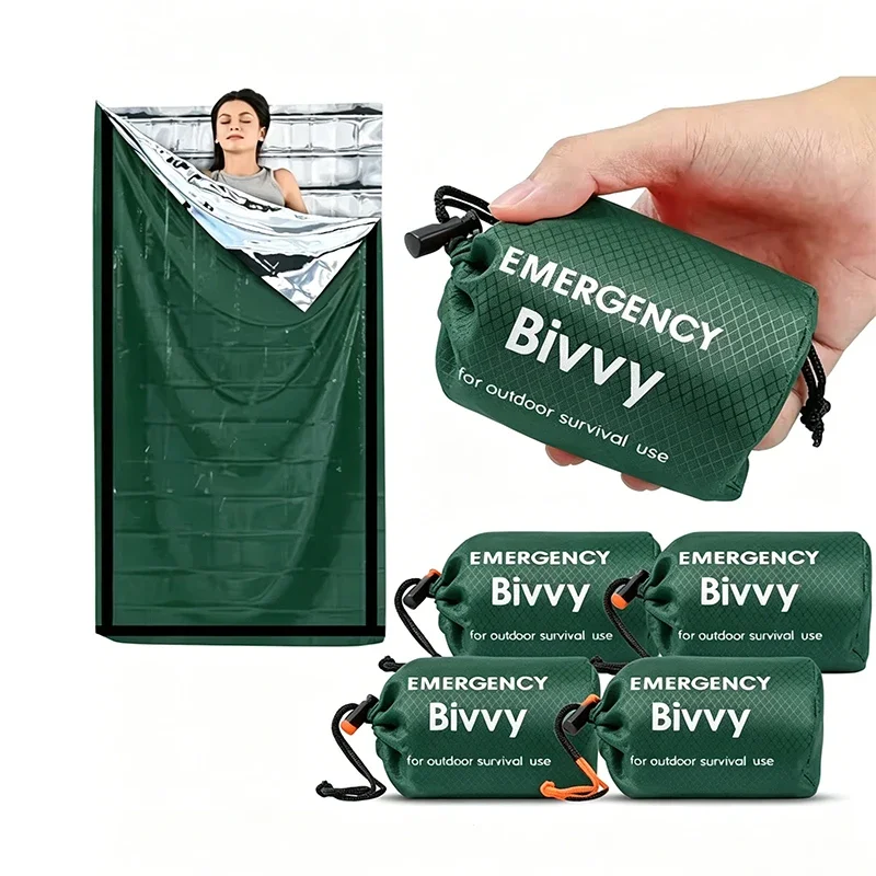 كيس نوم للطوارئ، مصنوع من فيلم - مراجعة Bivy Bag Emergency وسعره